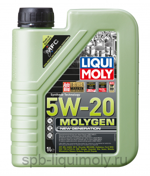 картинка LIQUI MOLY Molygen New Generation 5W-20 | НС-синтетическое | Фирменный магазин