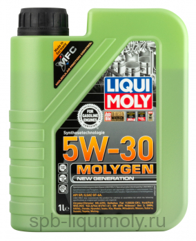 картинка LIQUI MOLY Molygen New Generation 5W-30 | НС-синтетическое | Фирменный магазин