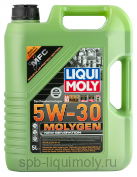 картинка LIQUI MOLY Molygen New Generation 5W-30 | НС-синтетическое | Фирменный магазин