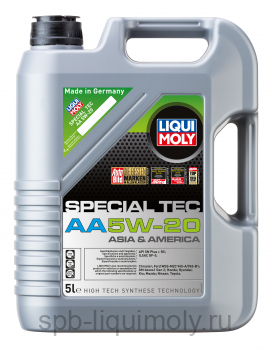 картинка LIQUI MOLY Special Tec AA 5W-20 | НС-синтетическое | Фирменный магазин