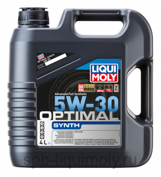 картинка LIQUI MOLY Optimal Synth 5W-30 | НС-синтетическое | Фирменный магазин