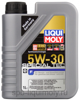 картинка LIQUI MOLY Special Tec F 5W-30 | НС-синтетическое | Фирменный магазин