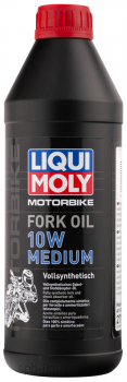 картинка LIQUI MOLY Motorbike Fork Oil Medium 10W | Синтетическое  | Фирменный магазин