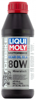 картинка LIQUI MOLY Motorbike Gear Oil 80W | Минеральное  | Фирменный магазин