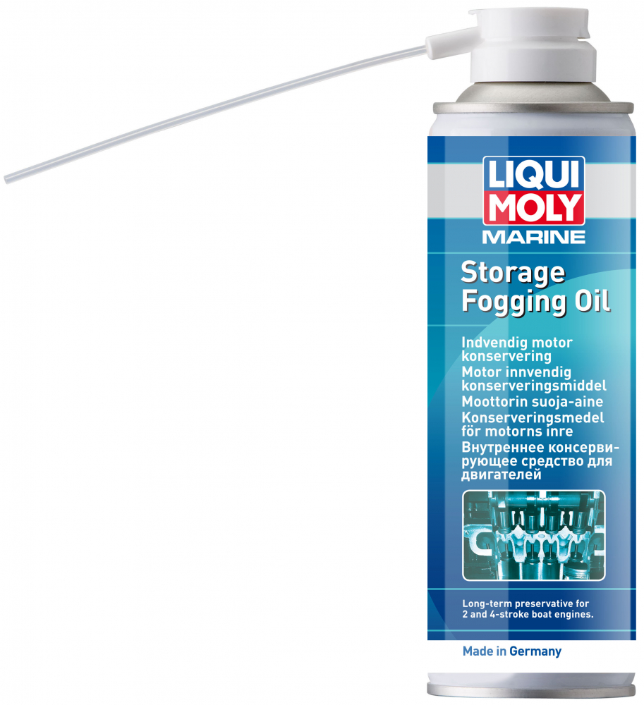 картинка LIQUI MOLY Внутренний консервант судового двигателя Marine Storage Fogging Oil  | Фирменный магазин